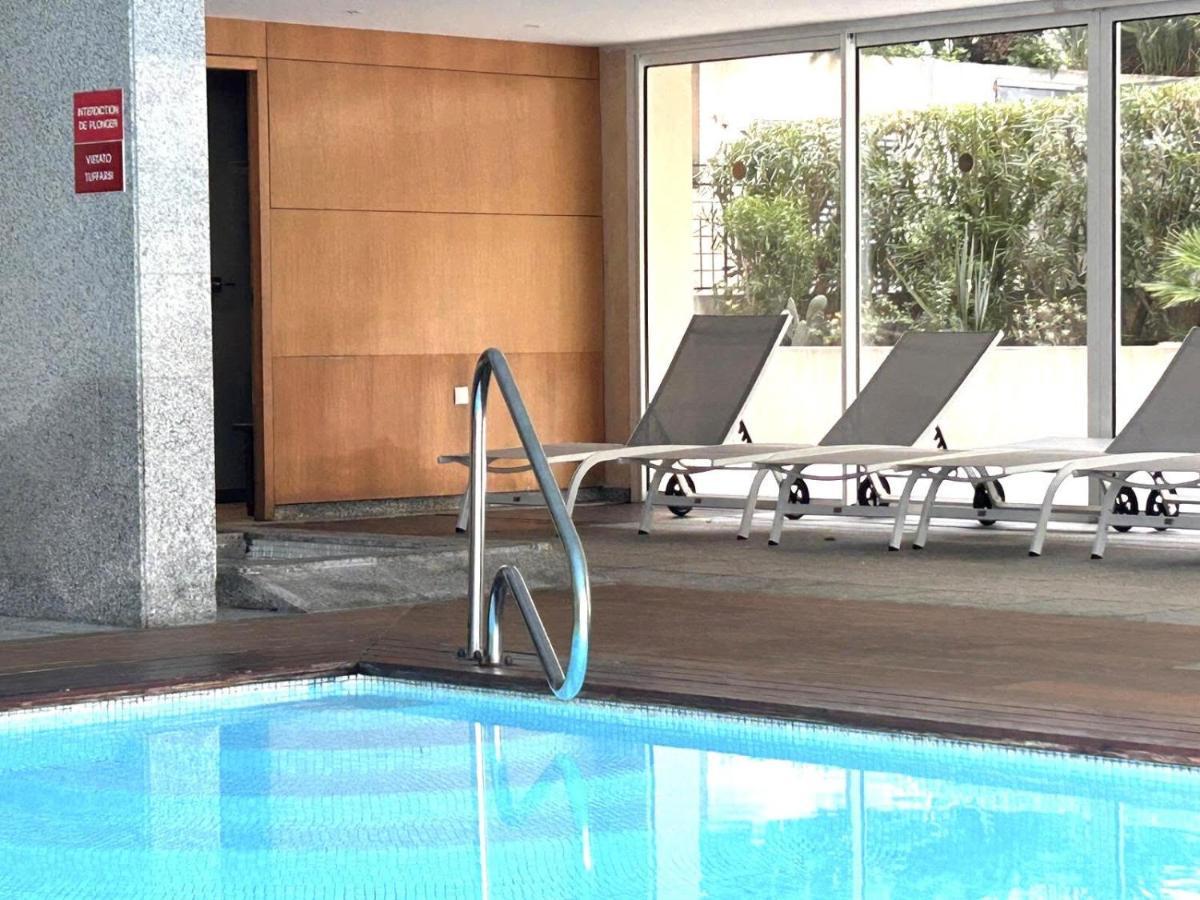 Le Victoria, Elegant T2 Au Bord Des Plages, Piscine, Sauna Mentone Esterno foto