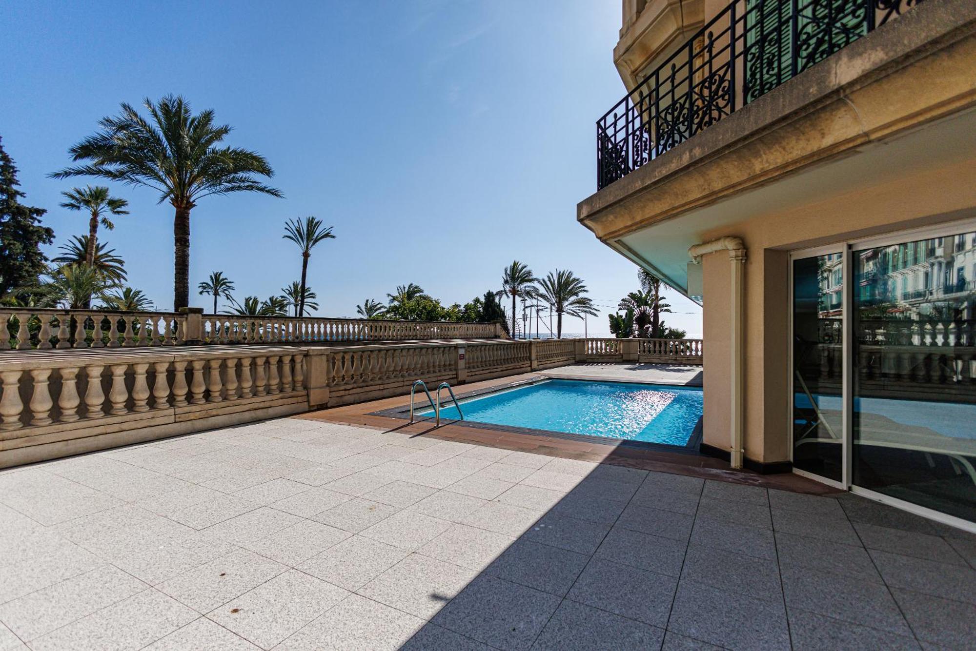 Le Victoria, Elegant T2 Au Bord Des Plages, Piscine, Sauna Mentone Esterno foto